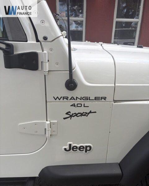 Jeep Wrangler Sport  '2000
